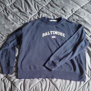 Primark Blue Crew Neck Sweater